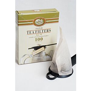 Tefilter til holder - 100 stk.